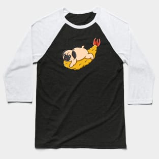 Pug and Tempura Baseball T-Shirt